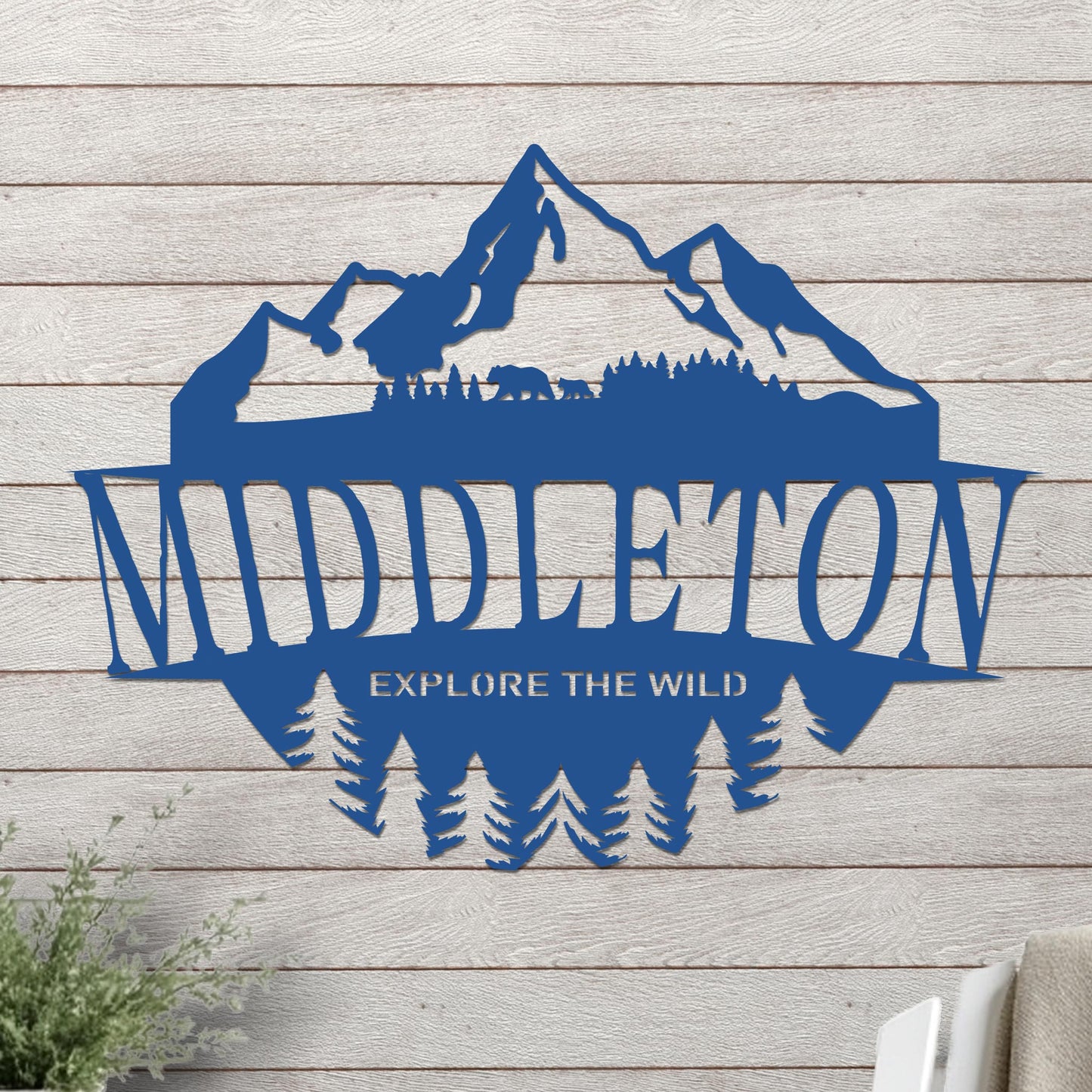 Explore the Wild with Name Sign