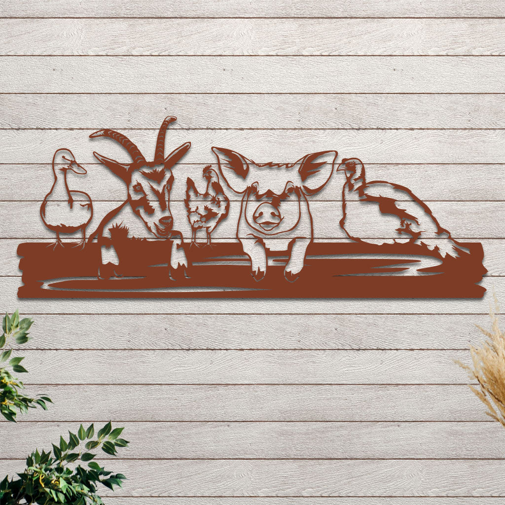 Farm Animals Sign