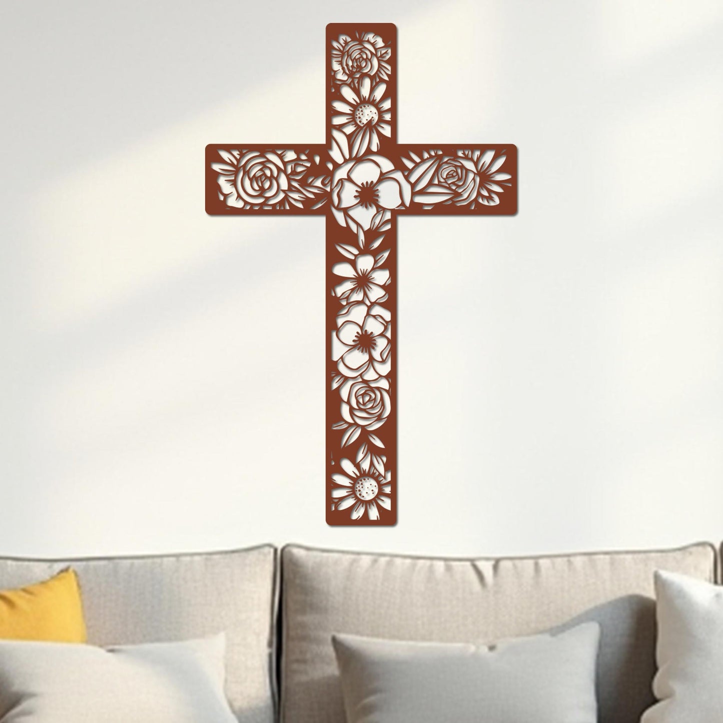 Floral Cross