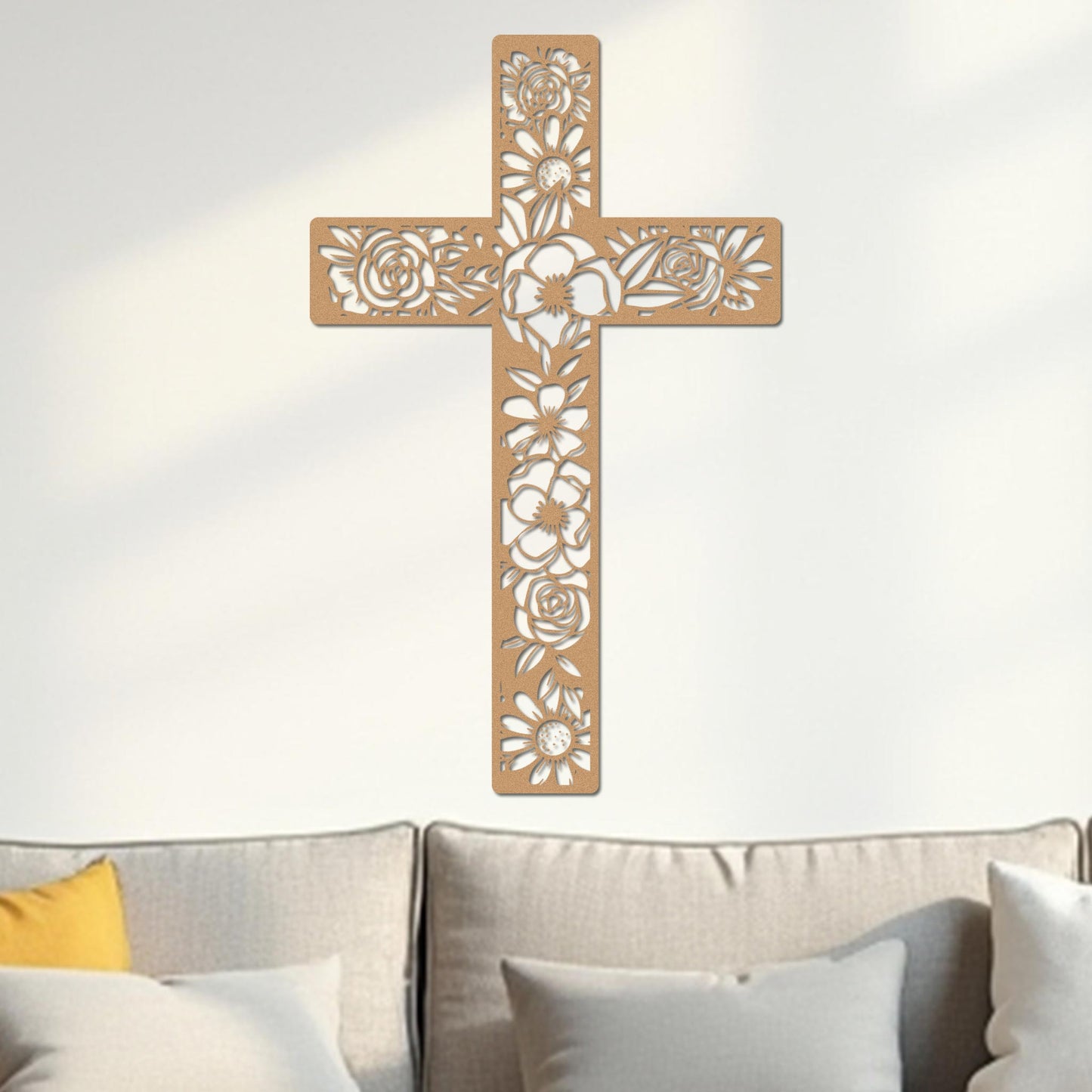 Floral Cross