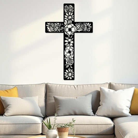Floral Cross