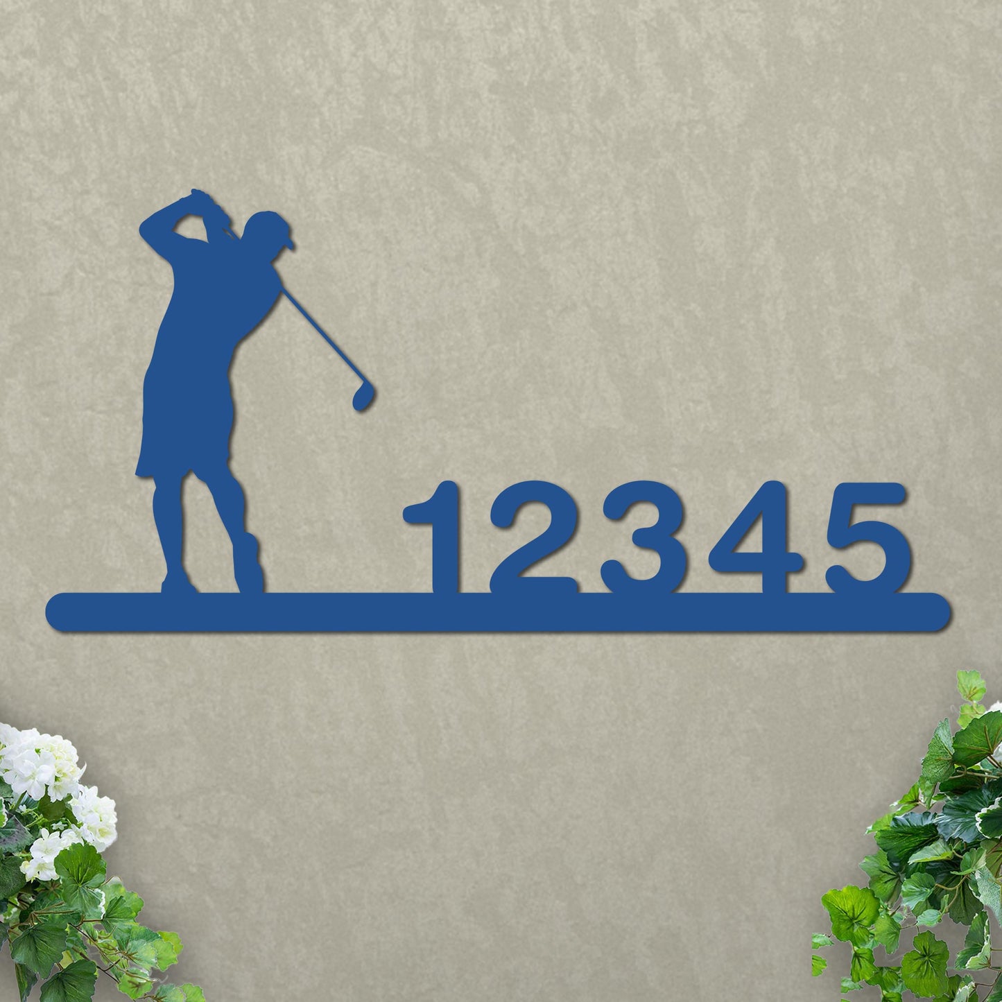 Golf Address Sign