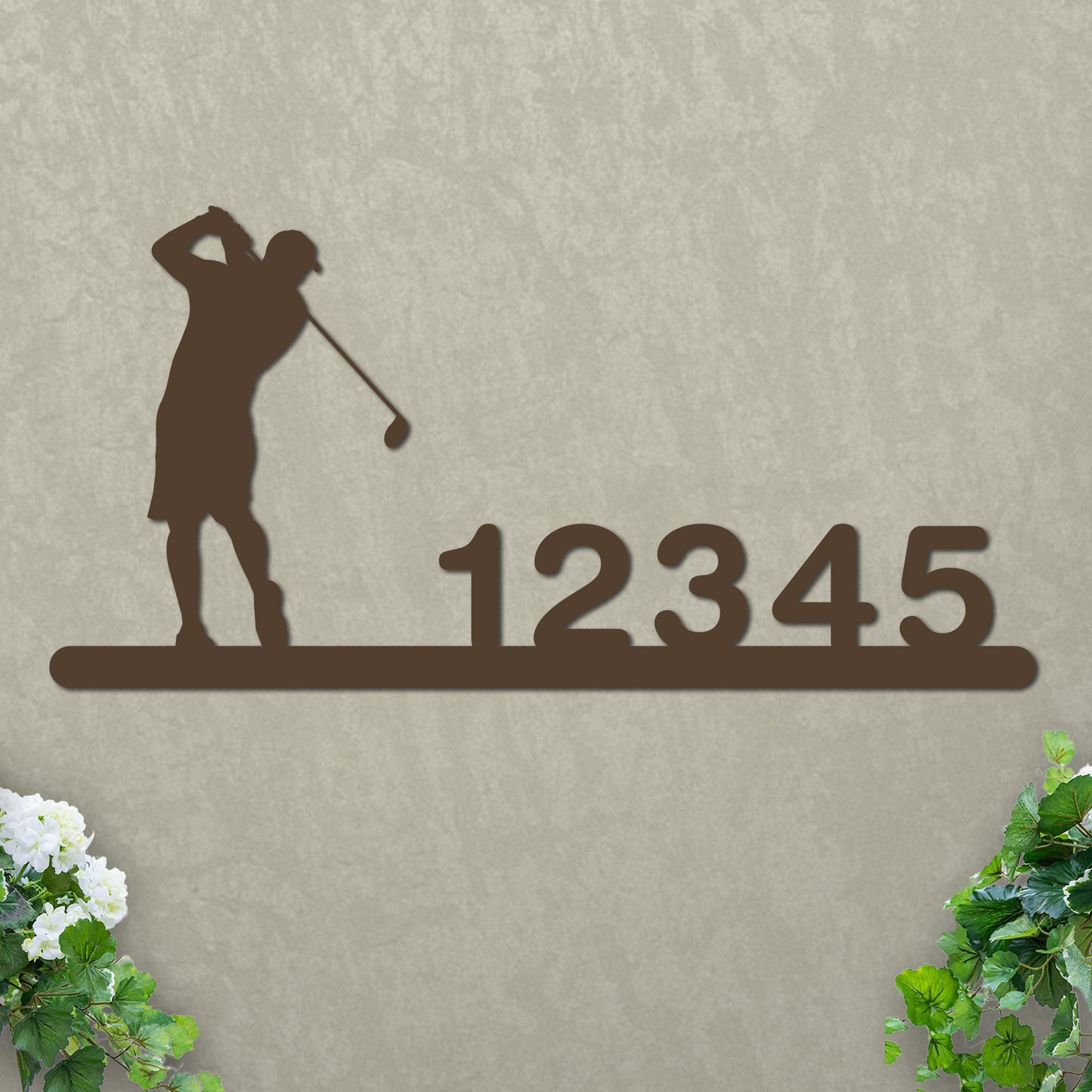 Golf Address Sign