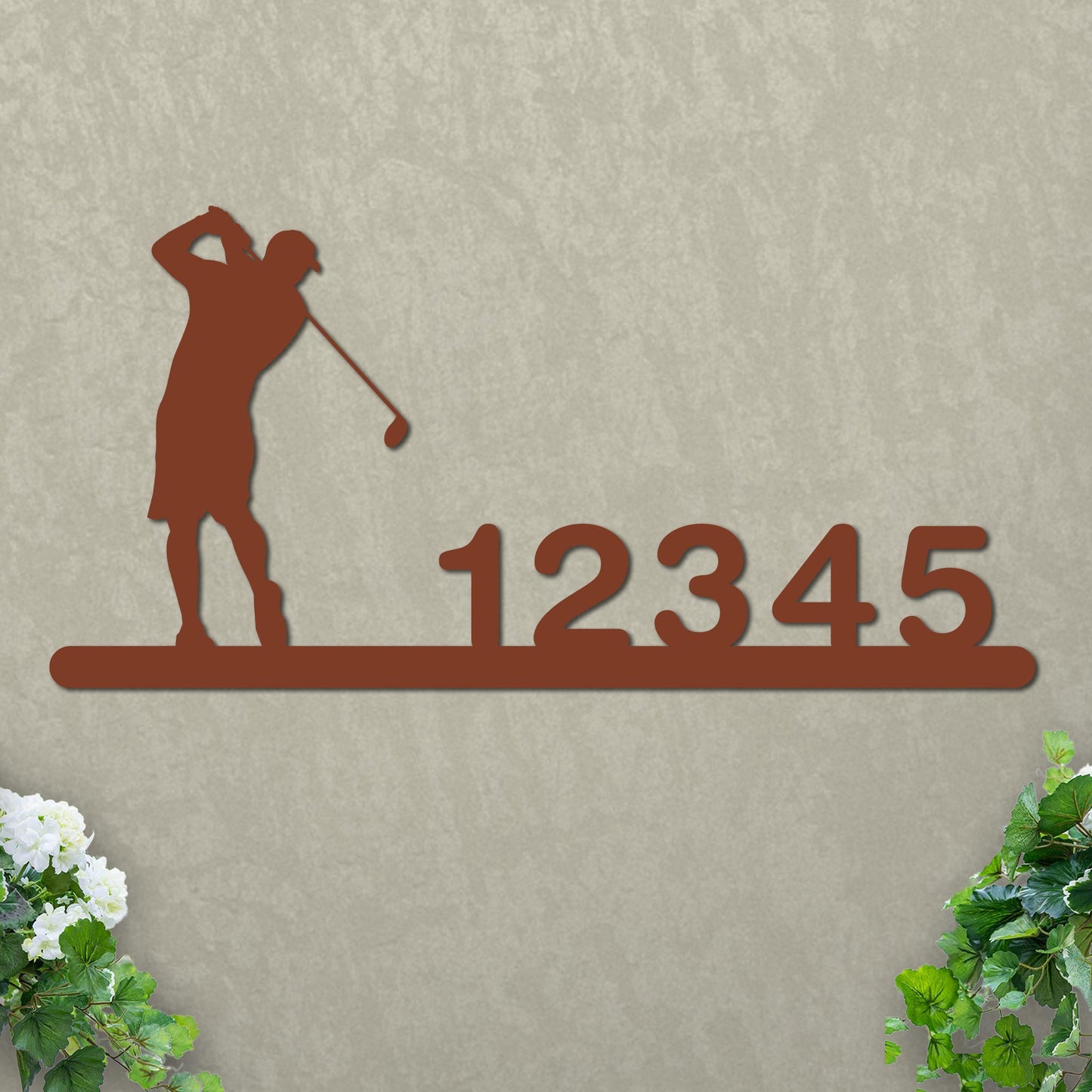 Golf Address Sign
