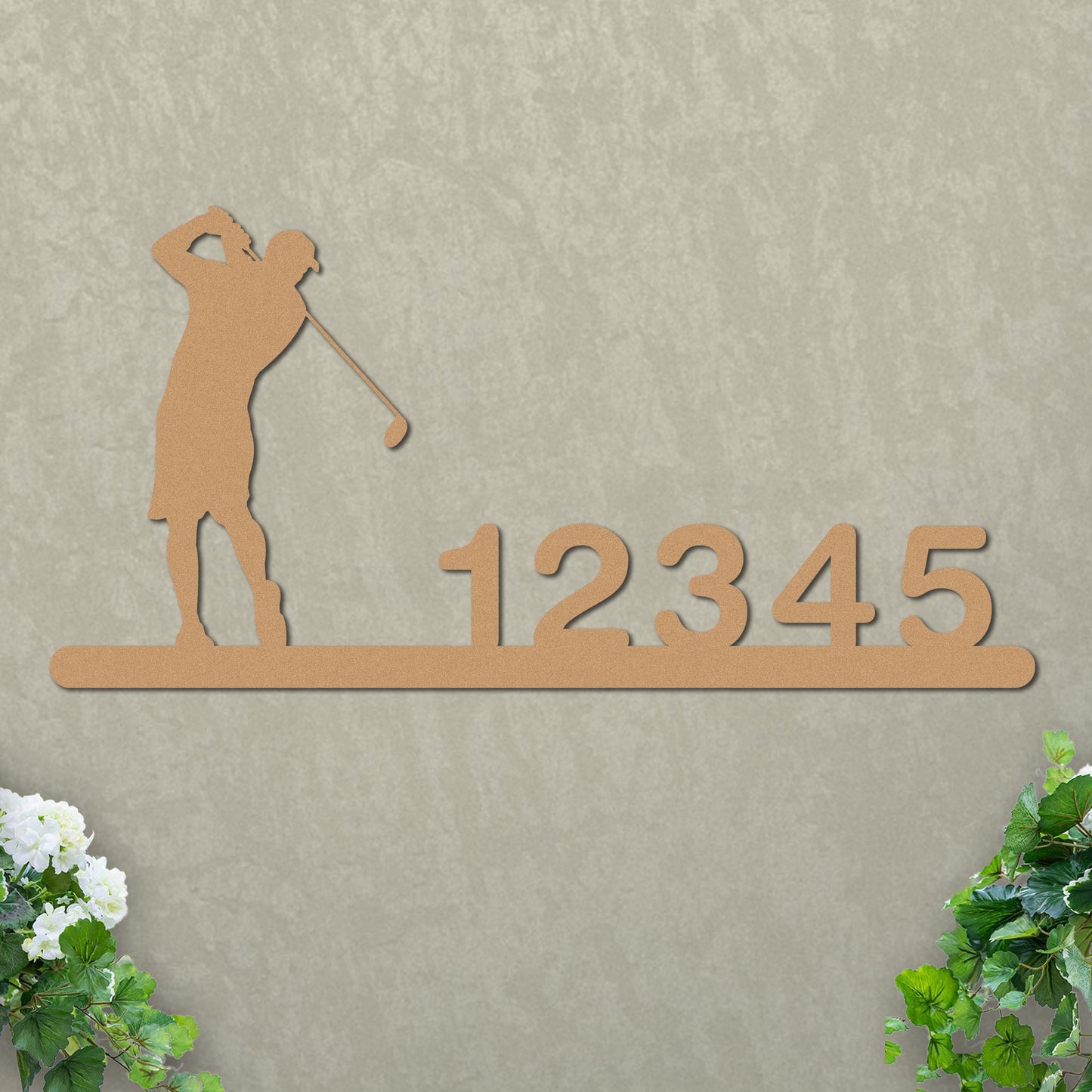 Golf Address Sign