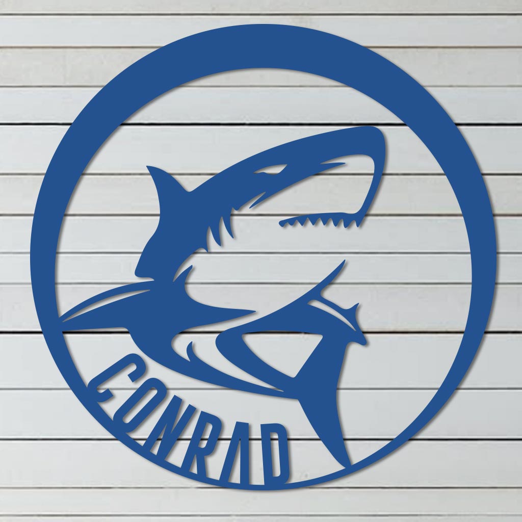 Great White Shark Name Sign