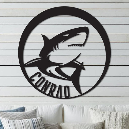 Great White Shark Name Sign
