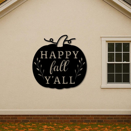 Happy Fall Y'all Sign