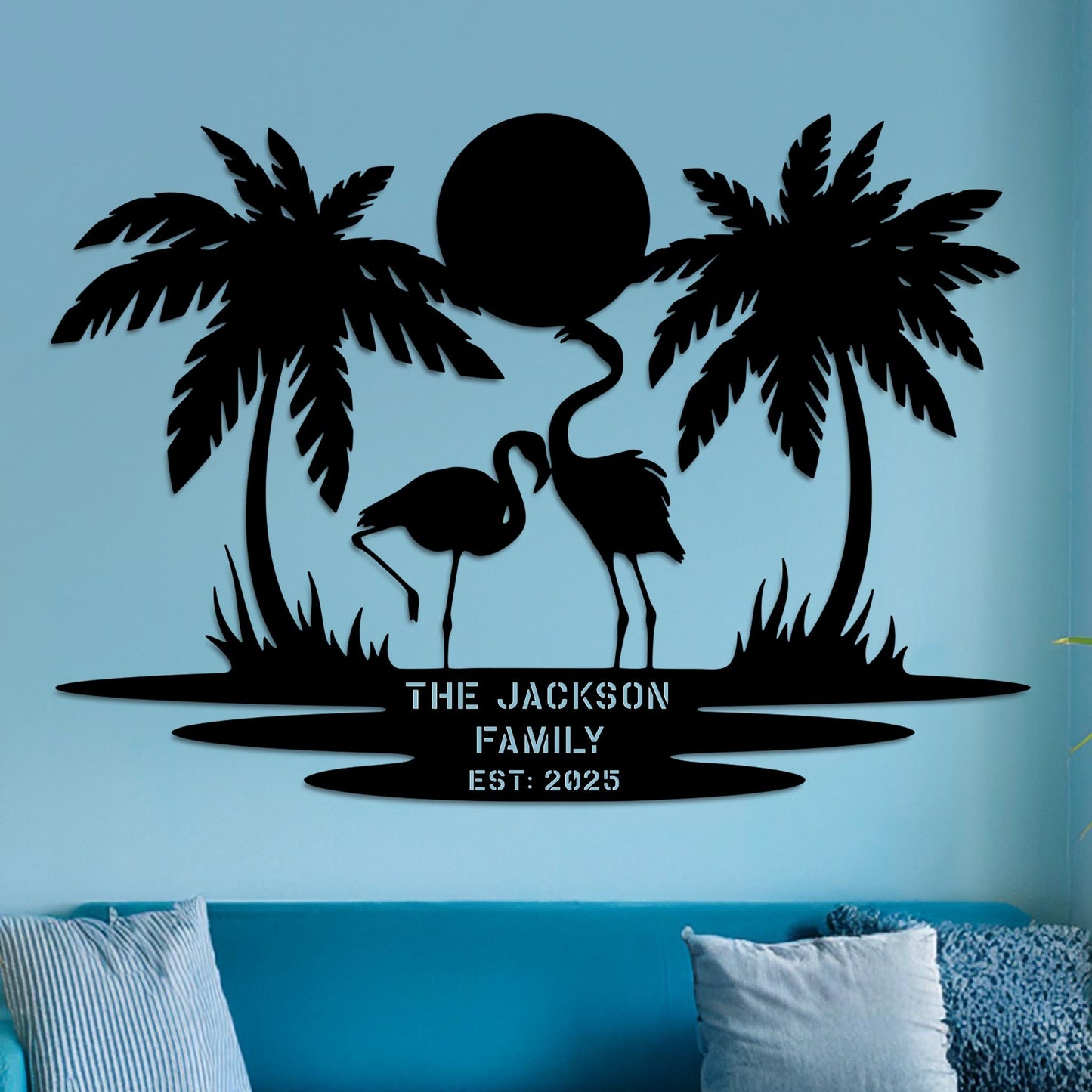 Island Landscape Sign w Name