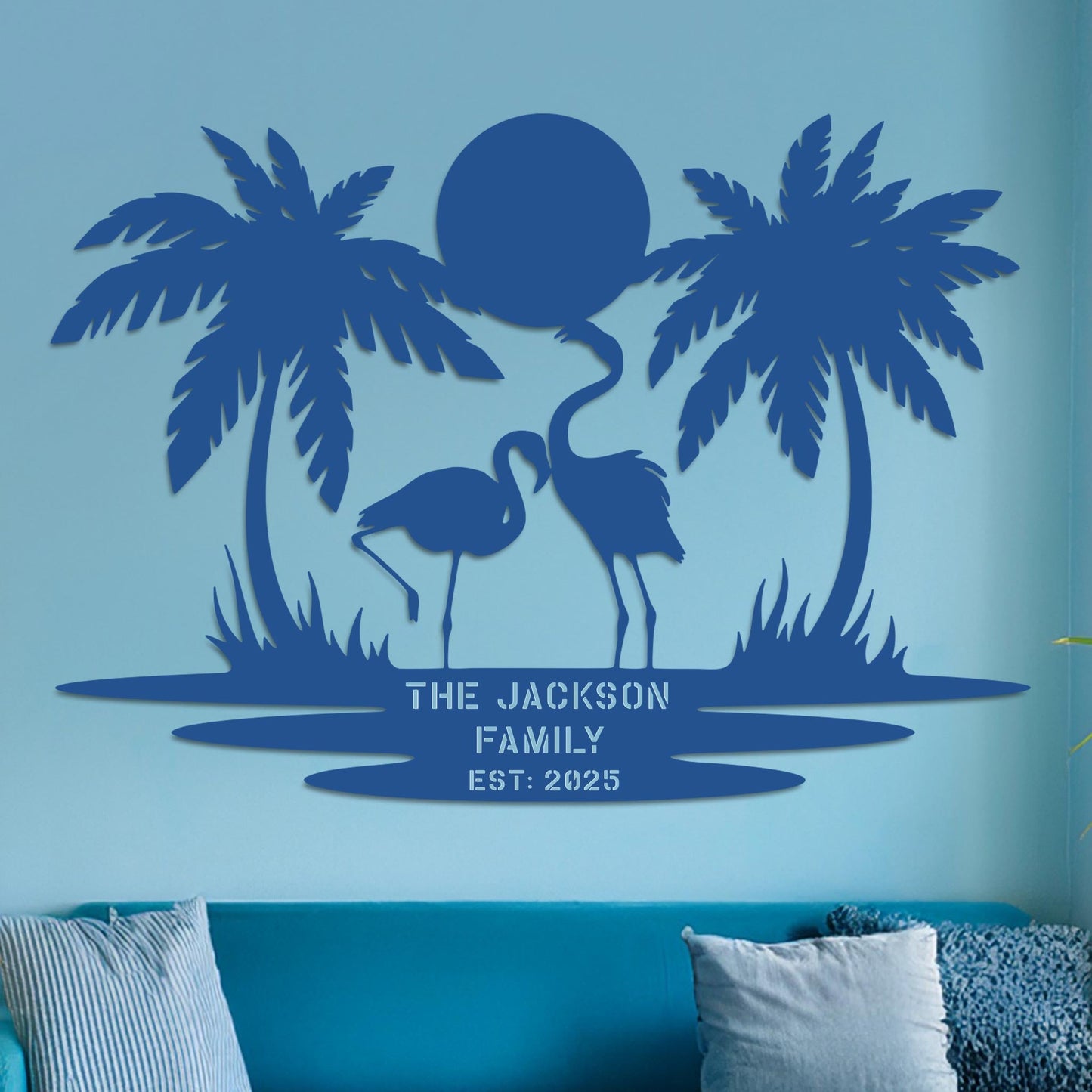 Island Landscape Sign w Name