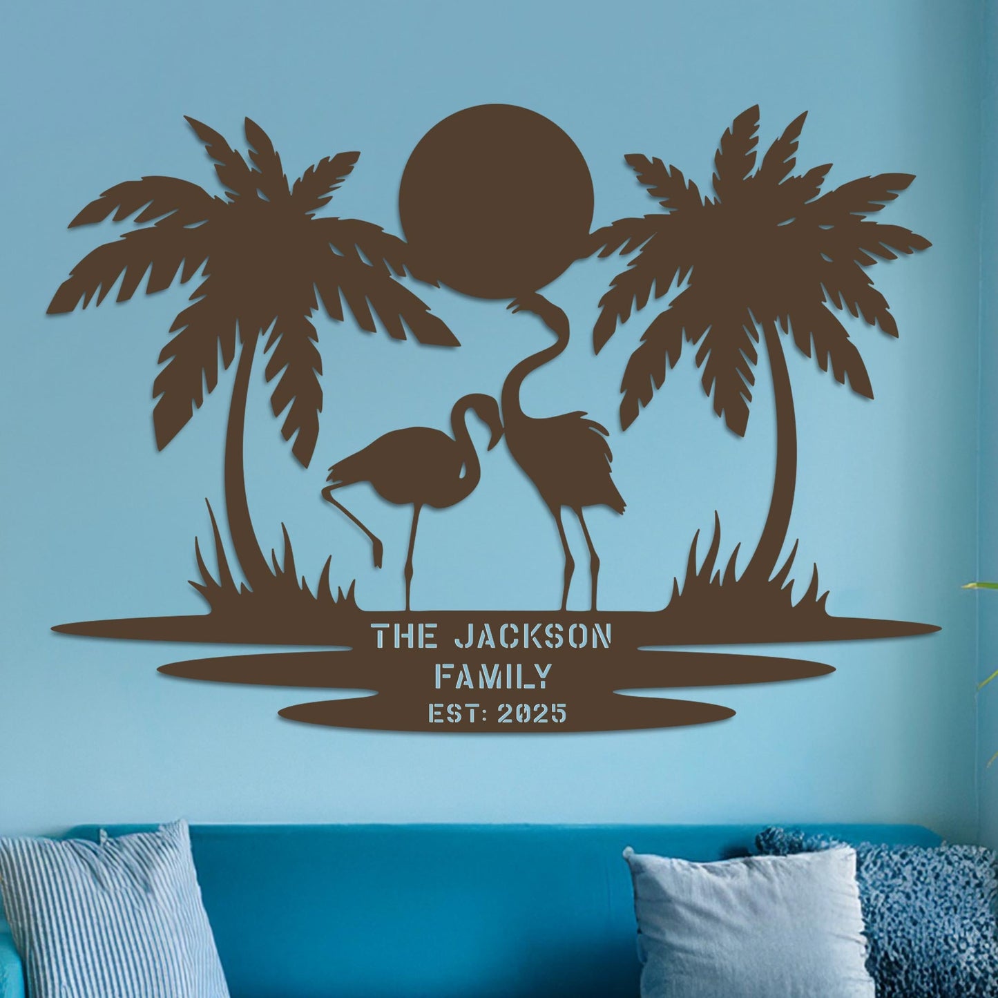 Island Landscape Sign w Name