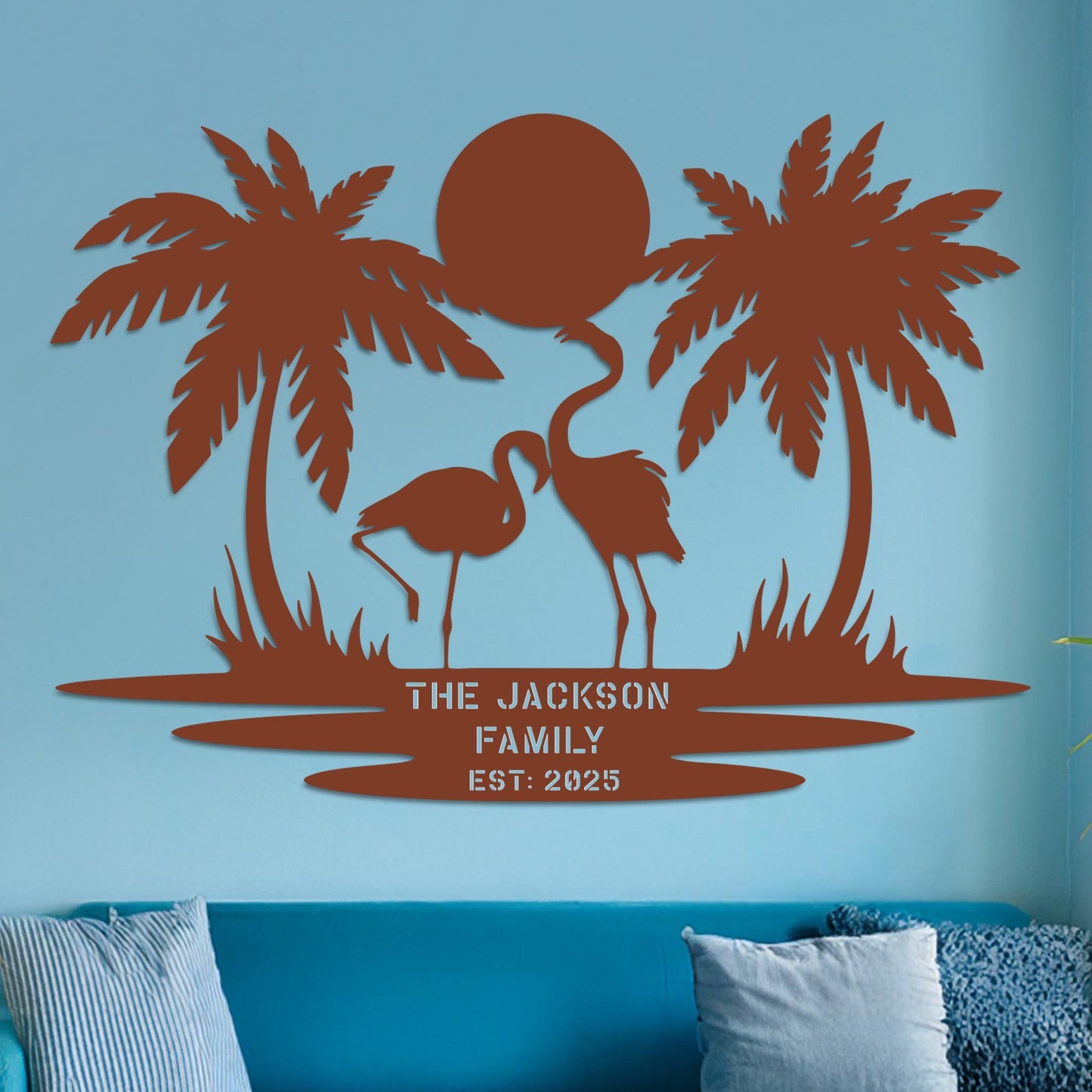 Island Landscape Sign w Name