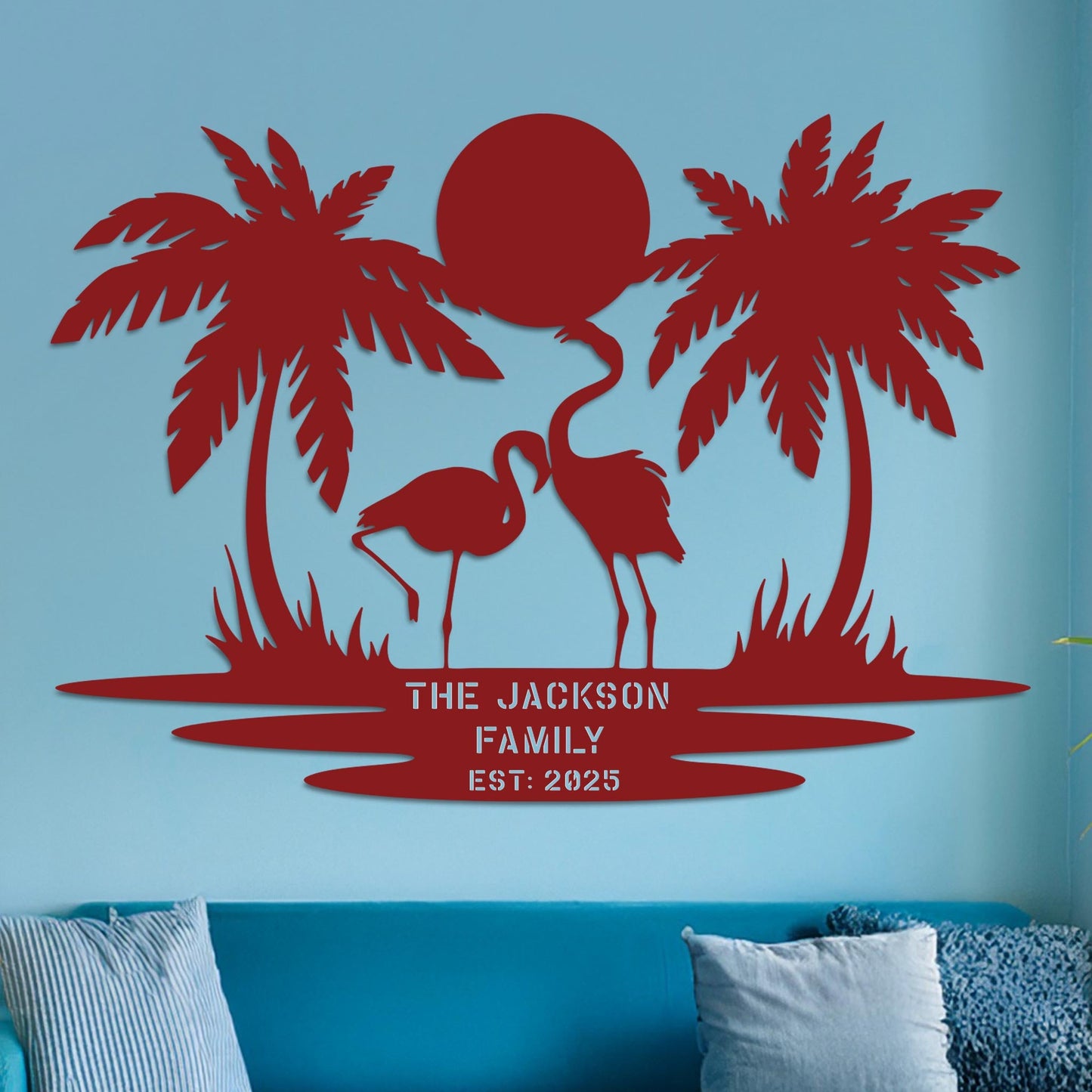 Island Landscape Sign w Name