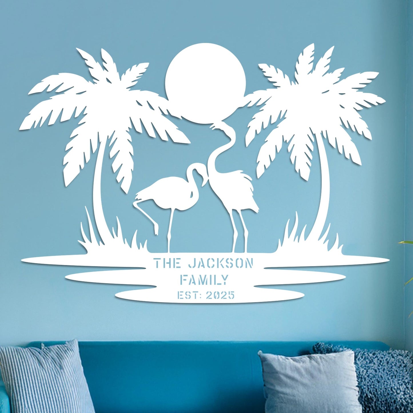 Island Landscape Sign w Name