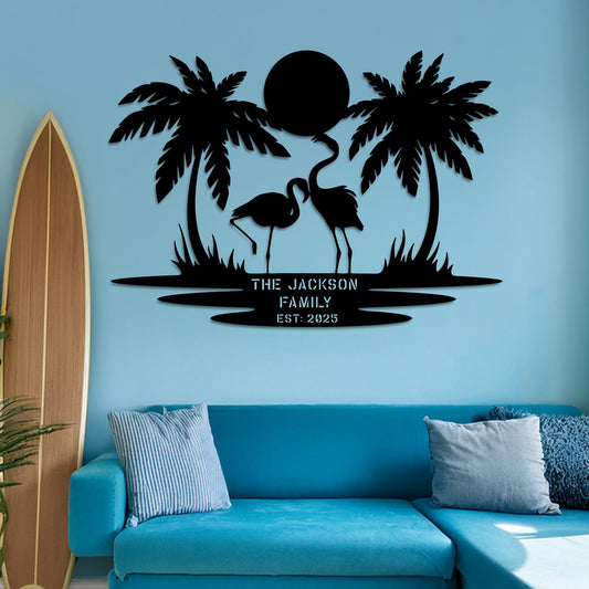 Island Landscape Sign w Name