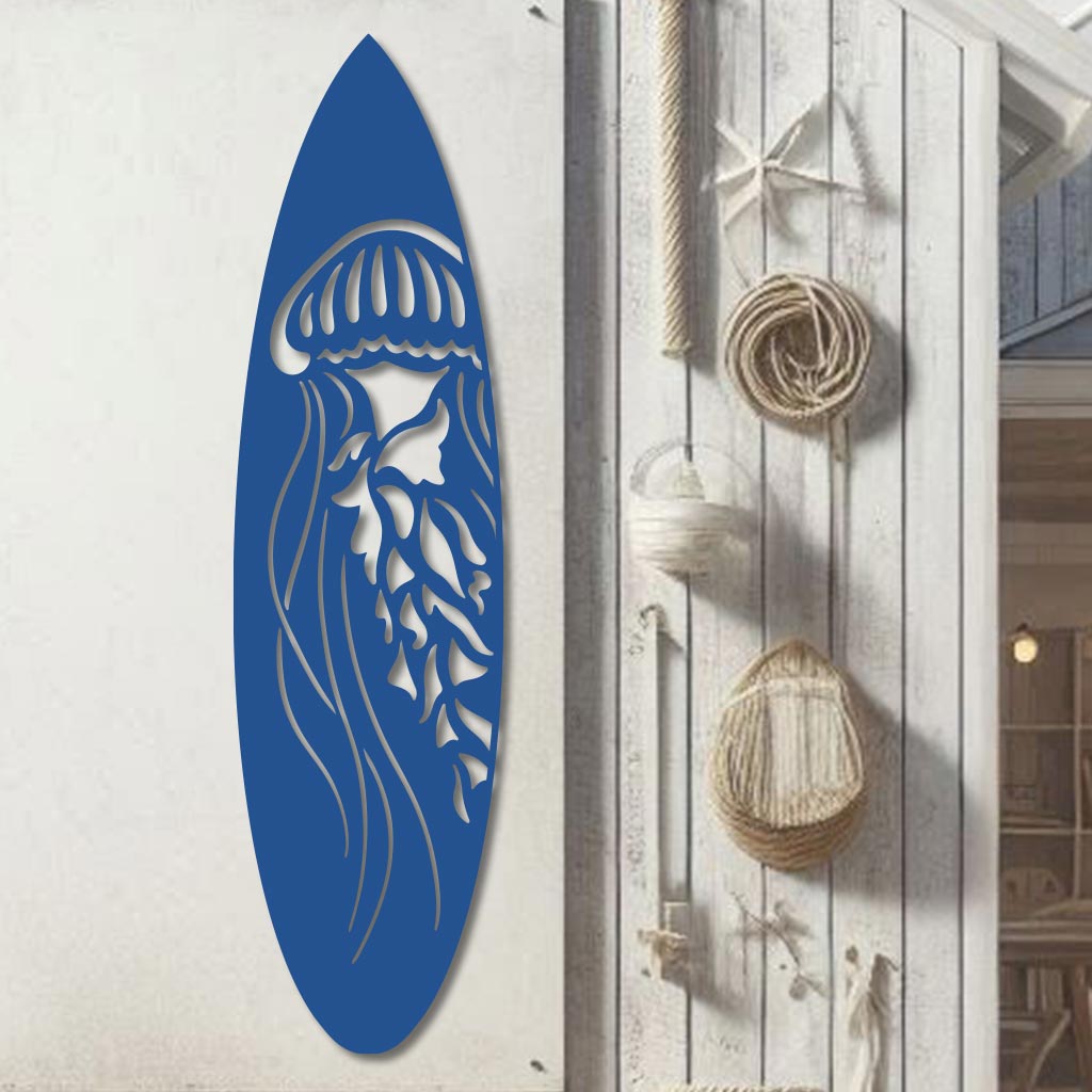 Jellyfish Surfboard Sign