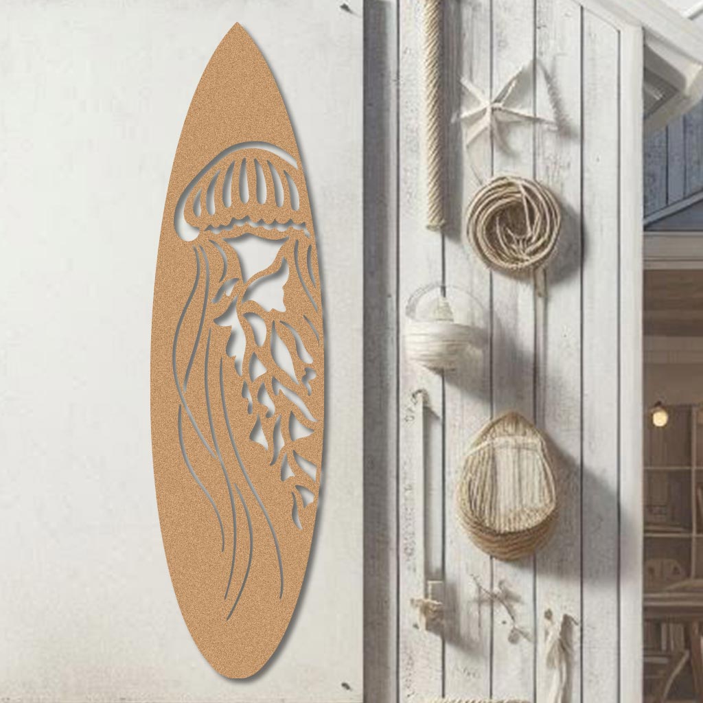 Jellyfish Surfboard Sign