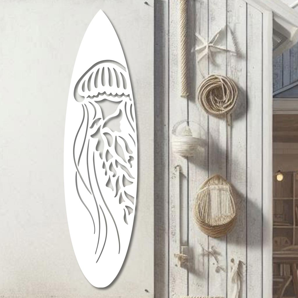 Jellyfish Surfboard Sign