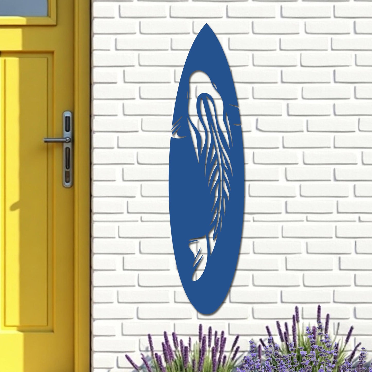 Koi Fish Surfboard Sign