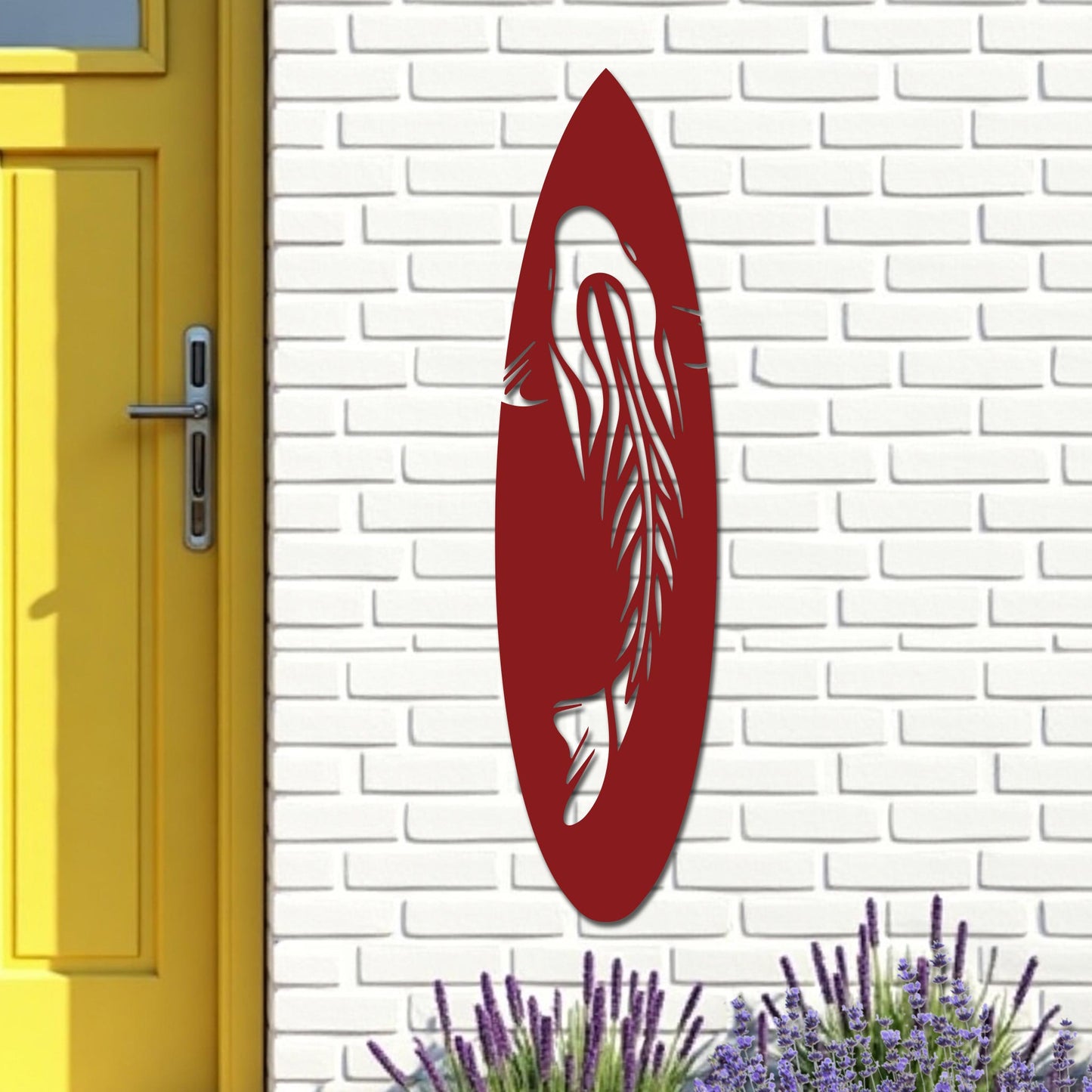 Koi Fish Surfboard Sign