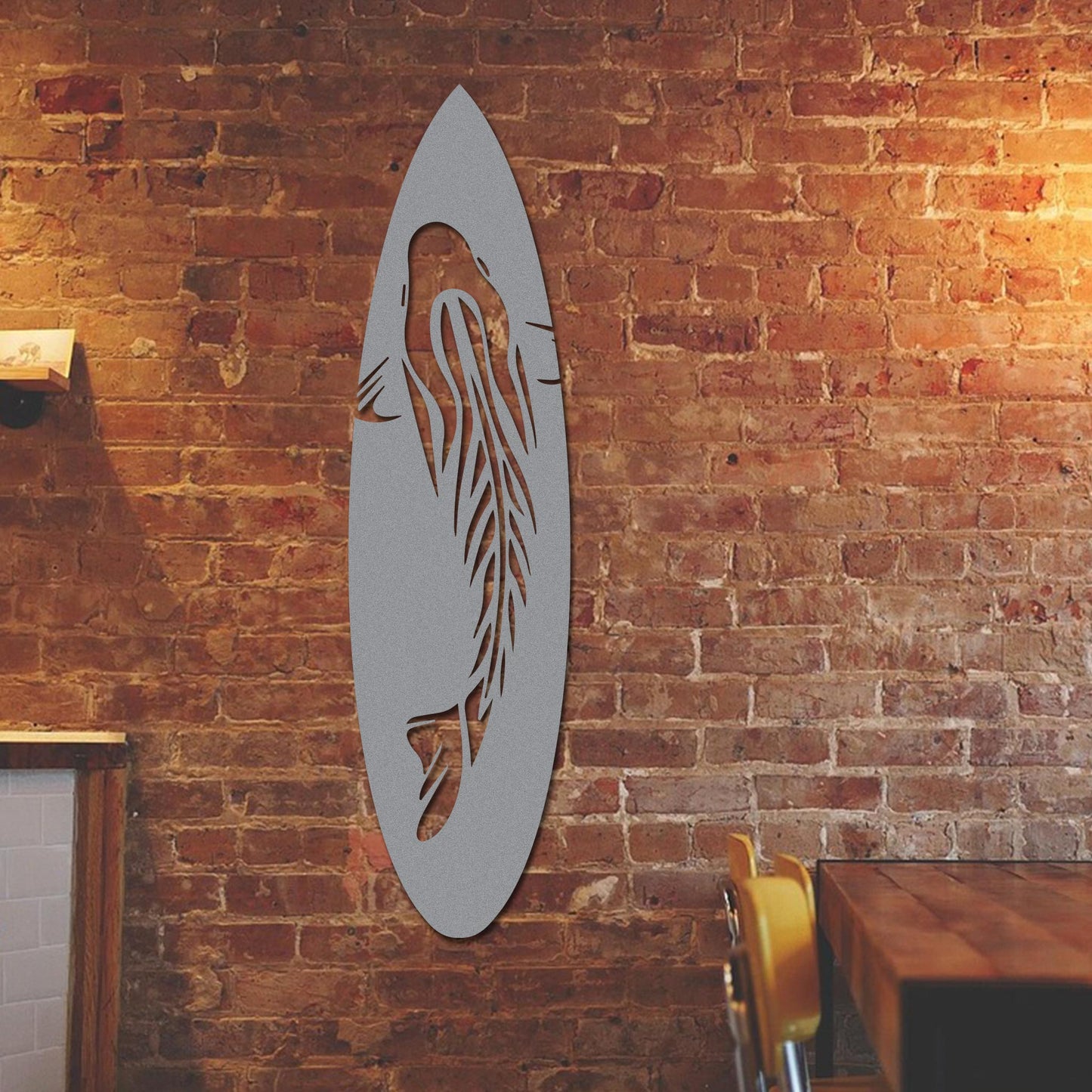 Koi Fish Surfboard Sign