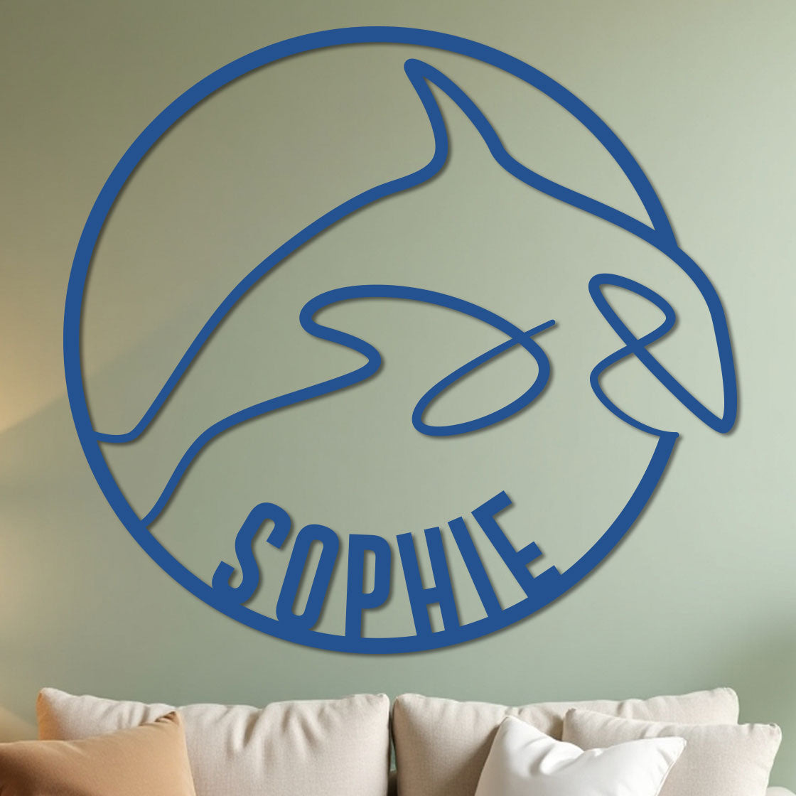 Orca Name Sign