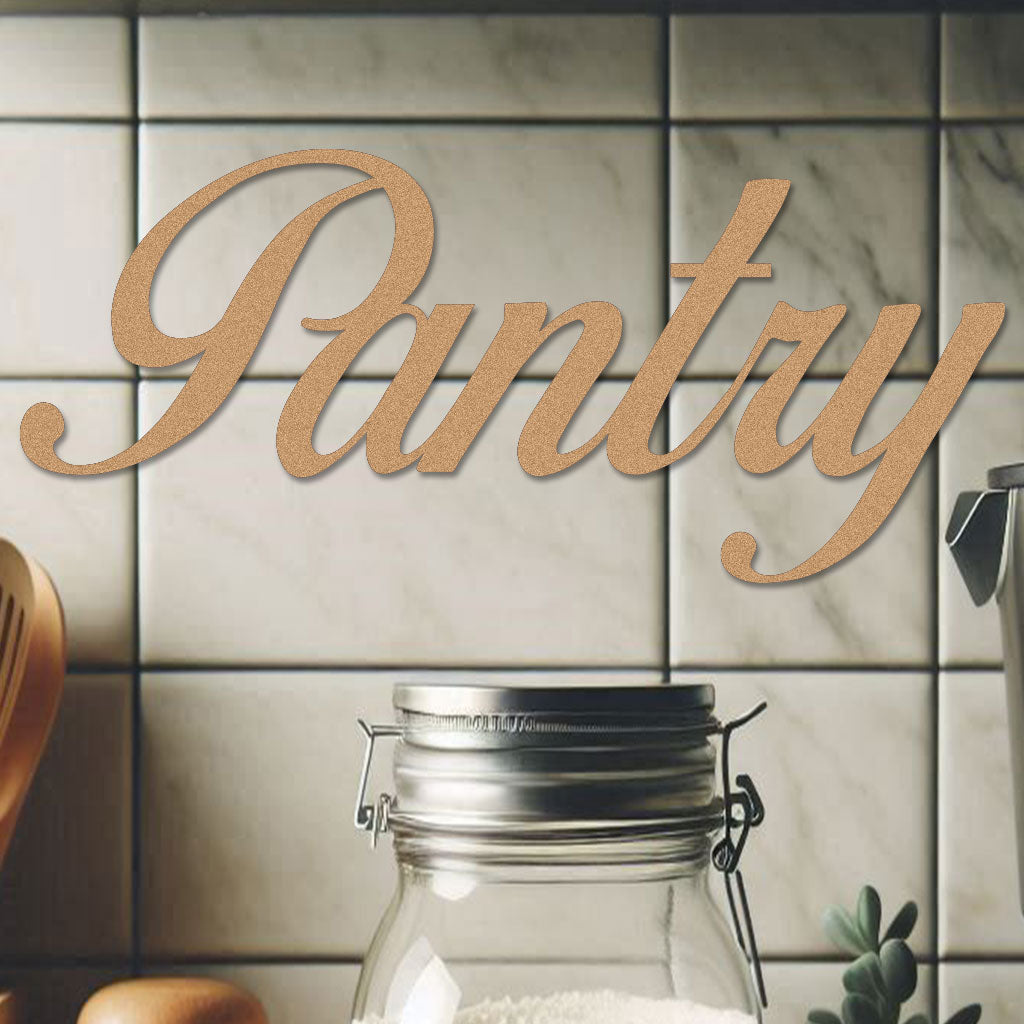 Pantry Sign
