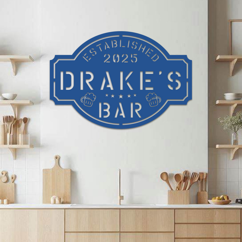 Personalized Bar Name Sign