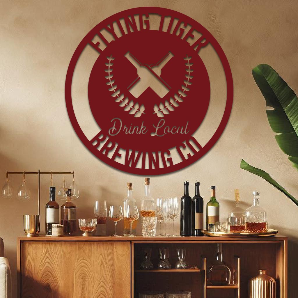 Personalized Brewing Company Sign