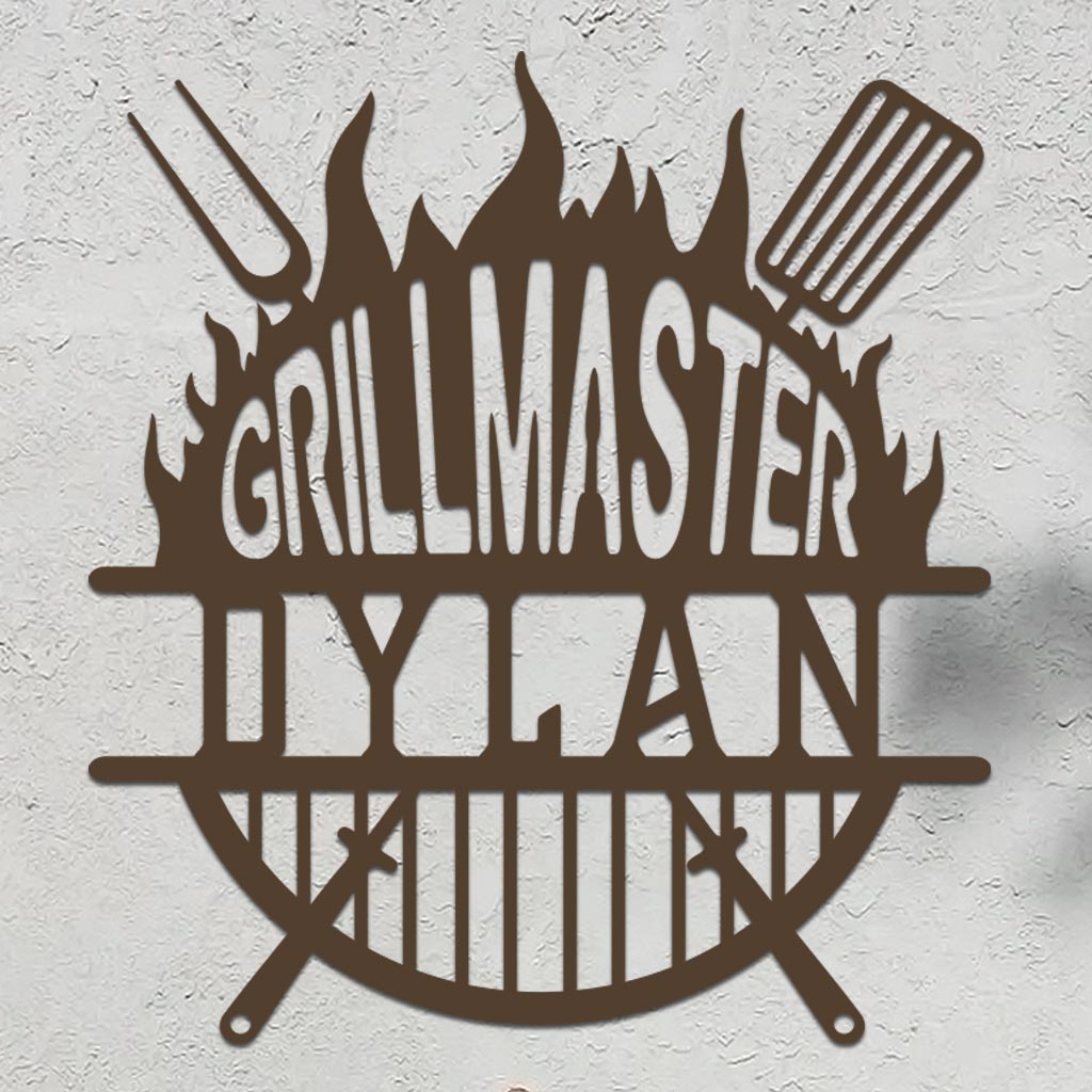 Personalized Grillmaster Sign