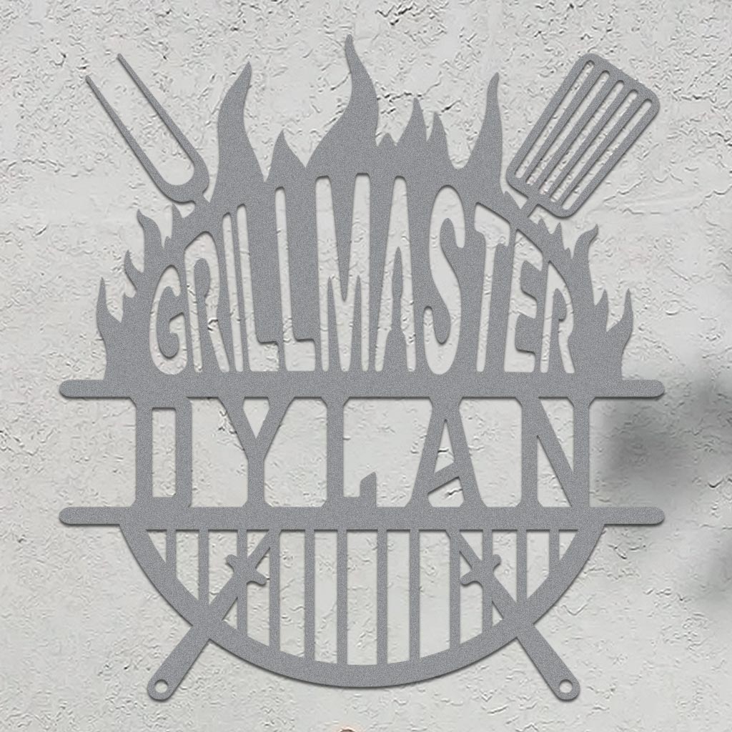 Personalized Grillmaster Sign