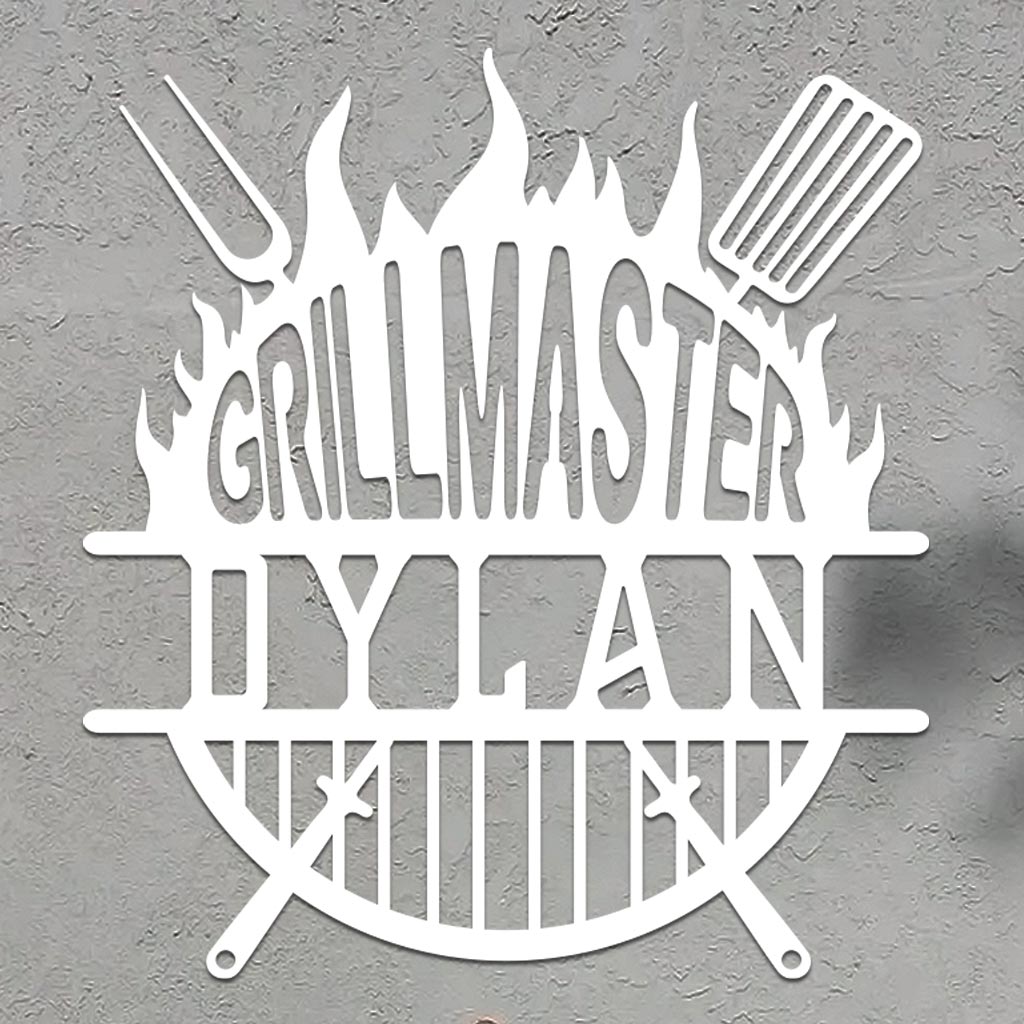 Personalized Grillmaster Sign