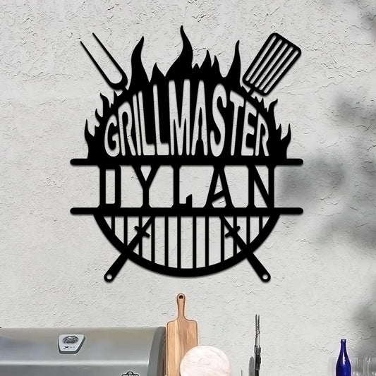 Personalized Grillmaster Sign