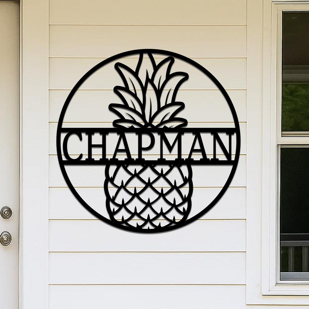 Pineapple Sign w Name