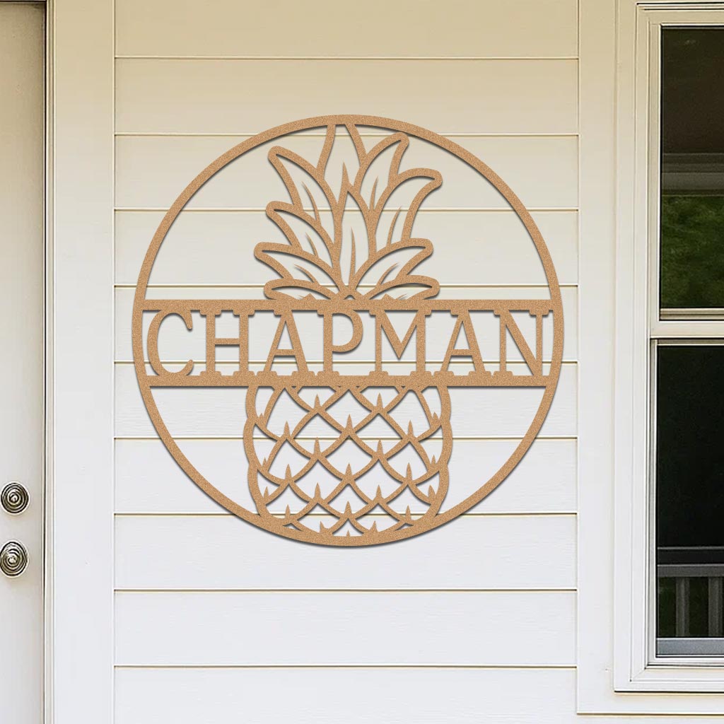 Pineapple Sign w Name