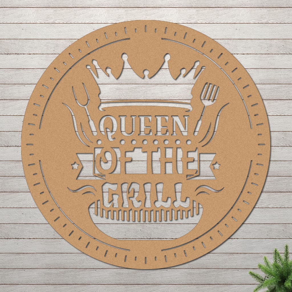 Queen of the Grill Sign