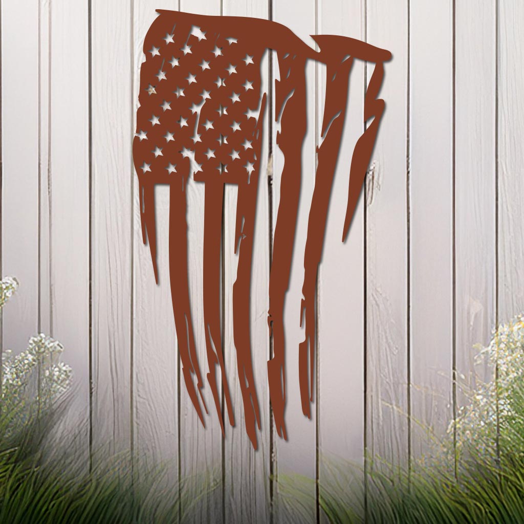 Ragged American Flag