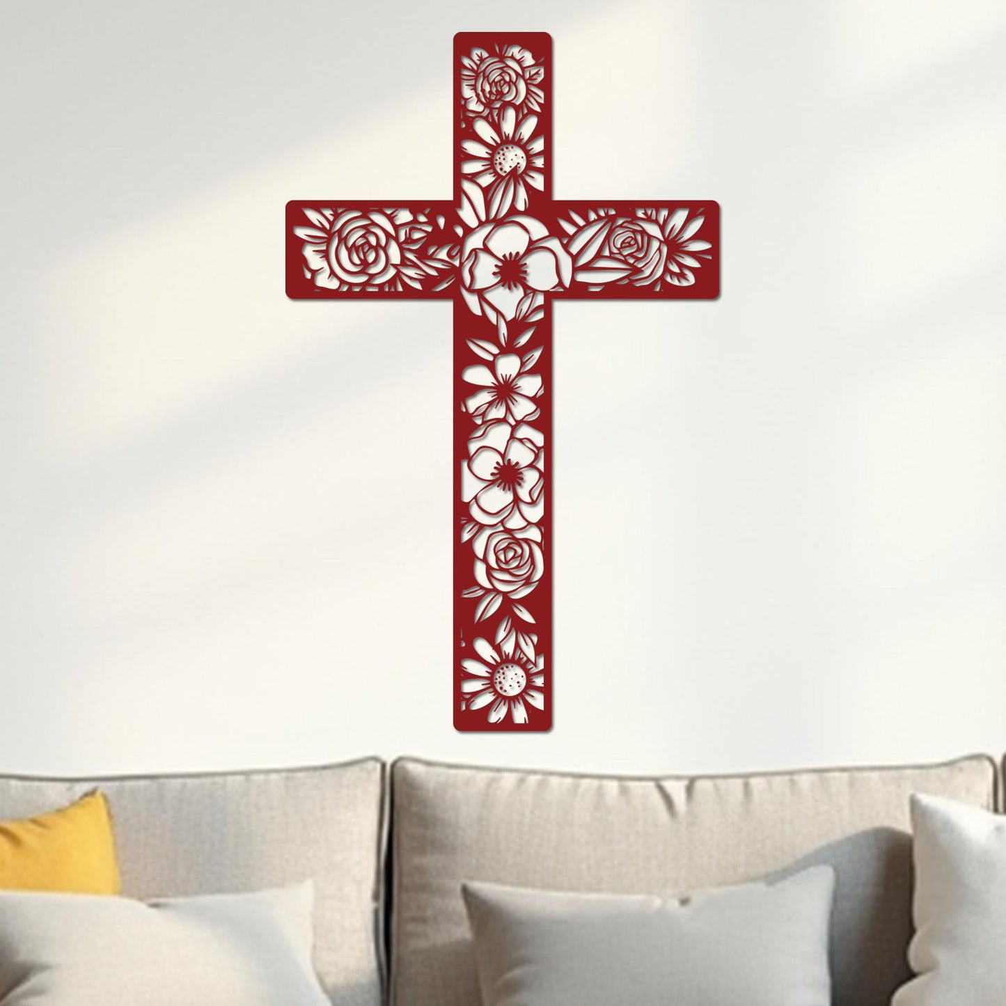 Floral Cross