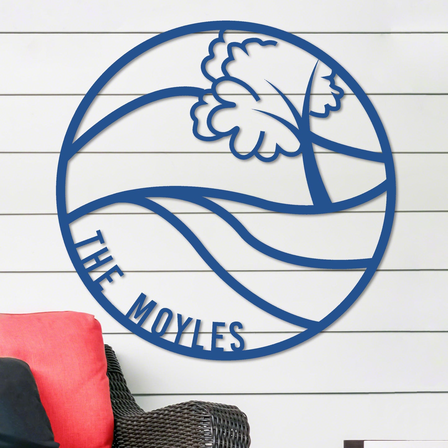 Rolling Hills Name Sign