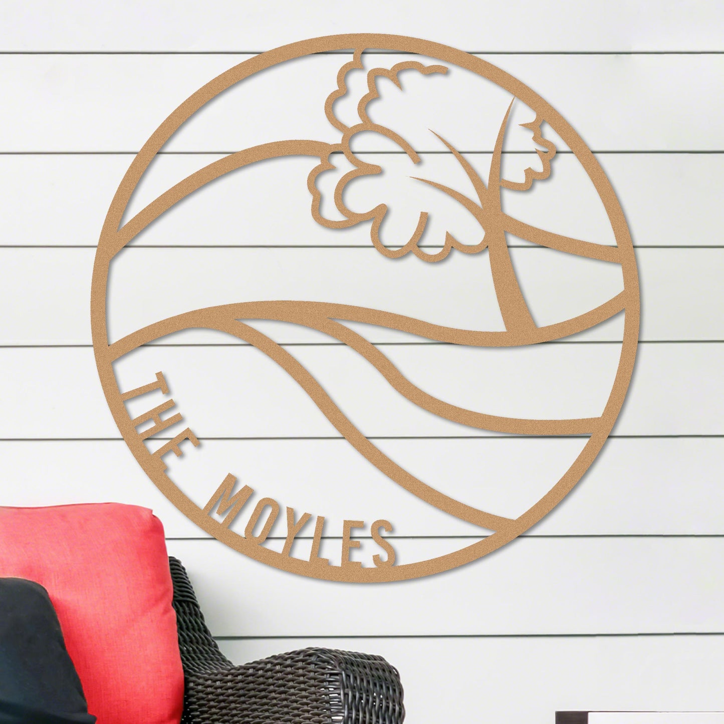 Rolling Hills Name Sign