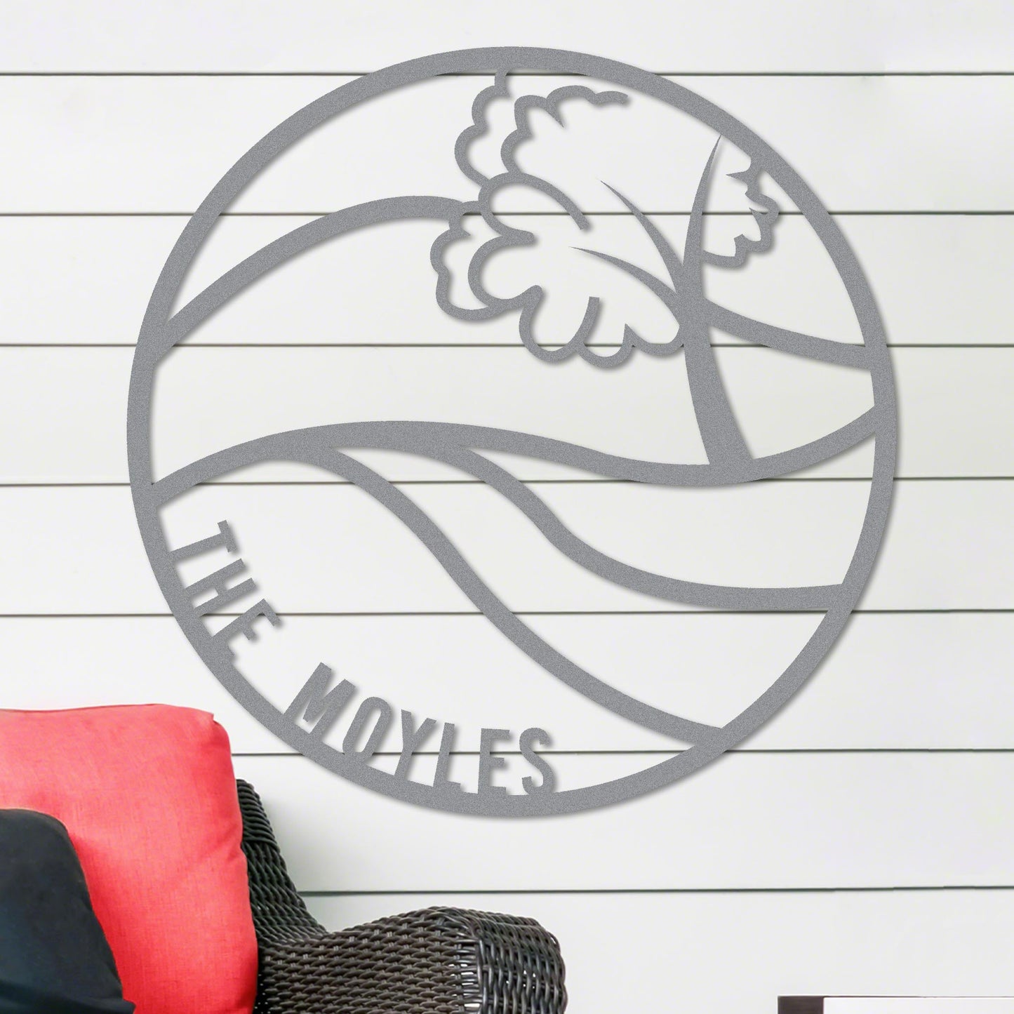 Rolling Hills Name Sign