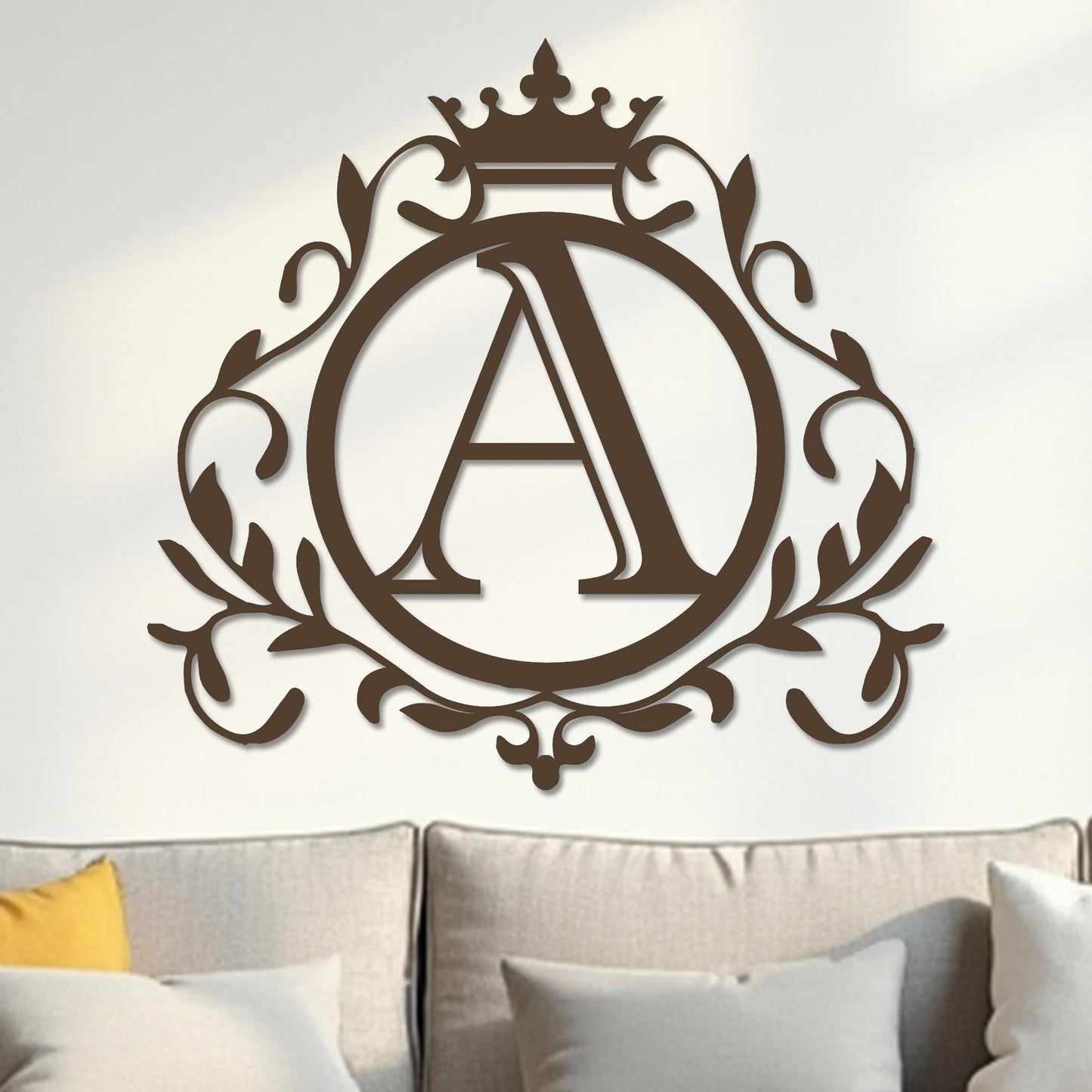 Royal Monogram Sign