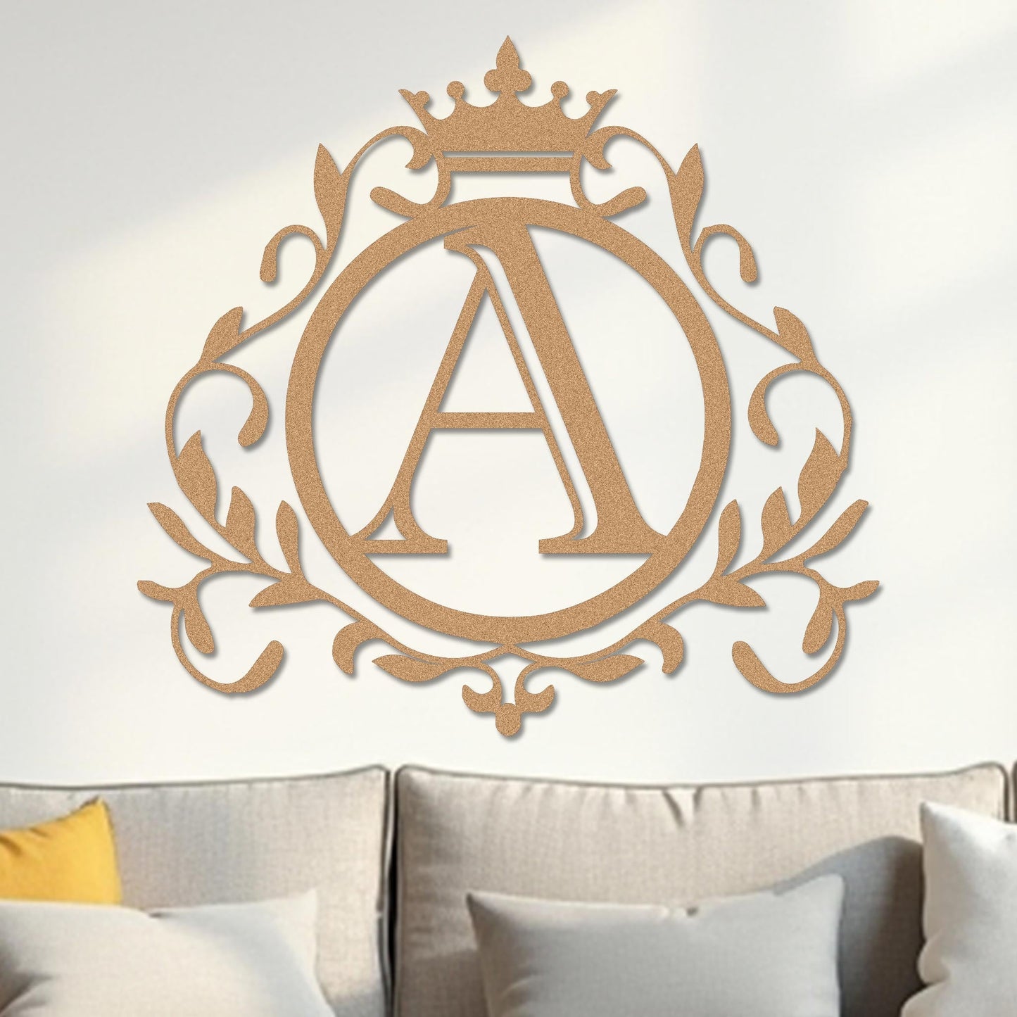 Royal Monogram Sign