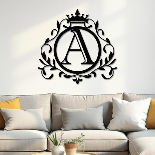 Royal Monogram Sign