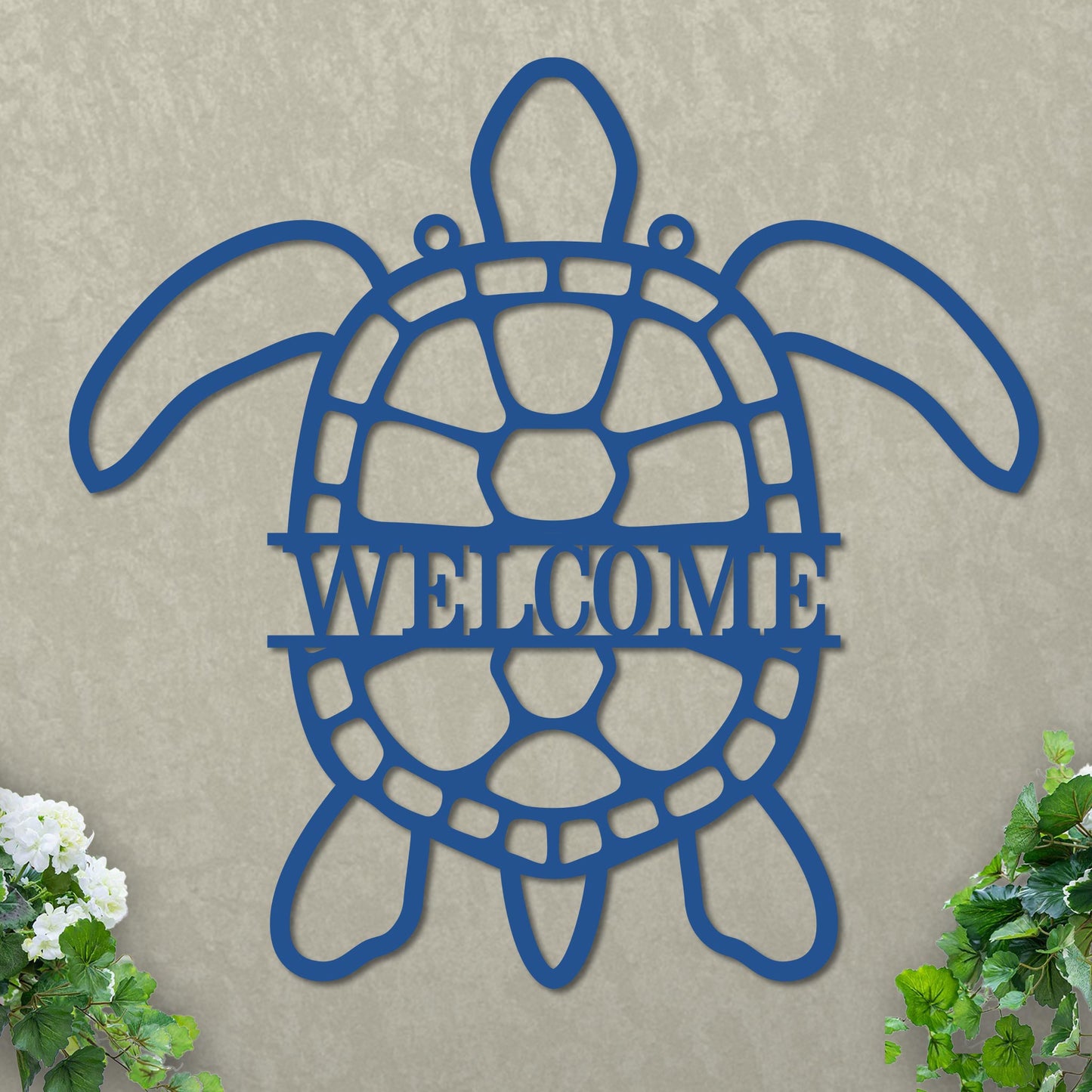 Sea Turtle Welcome Sign