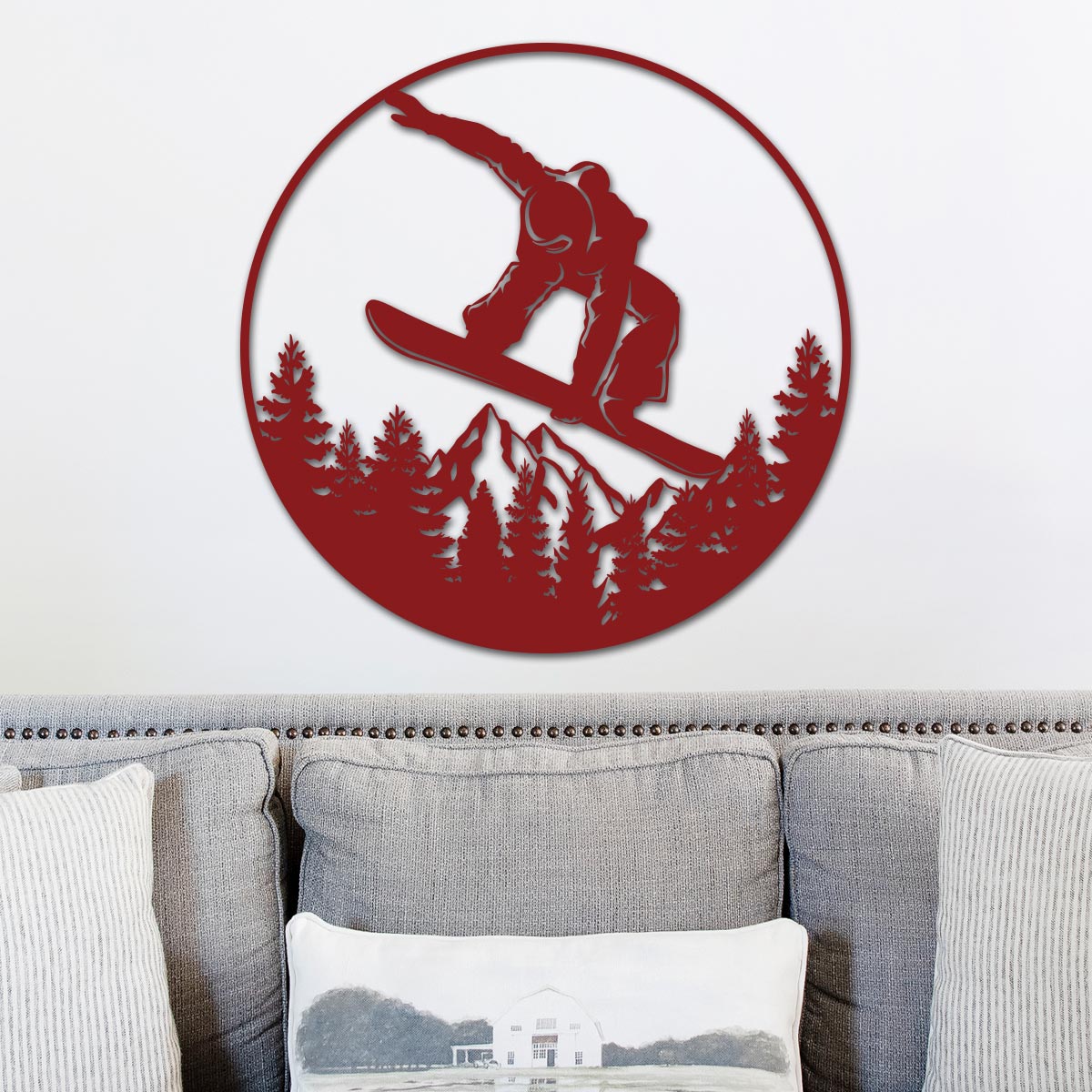 Snowboarding Sign