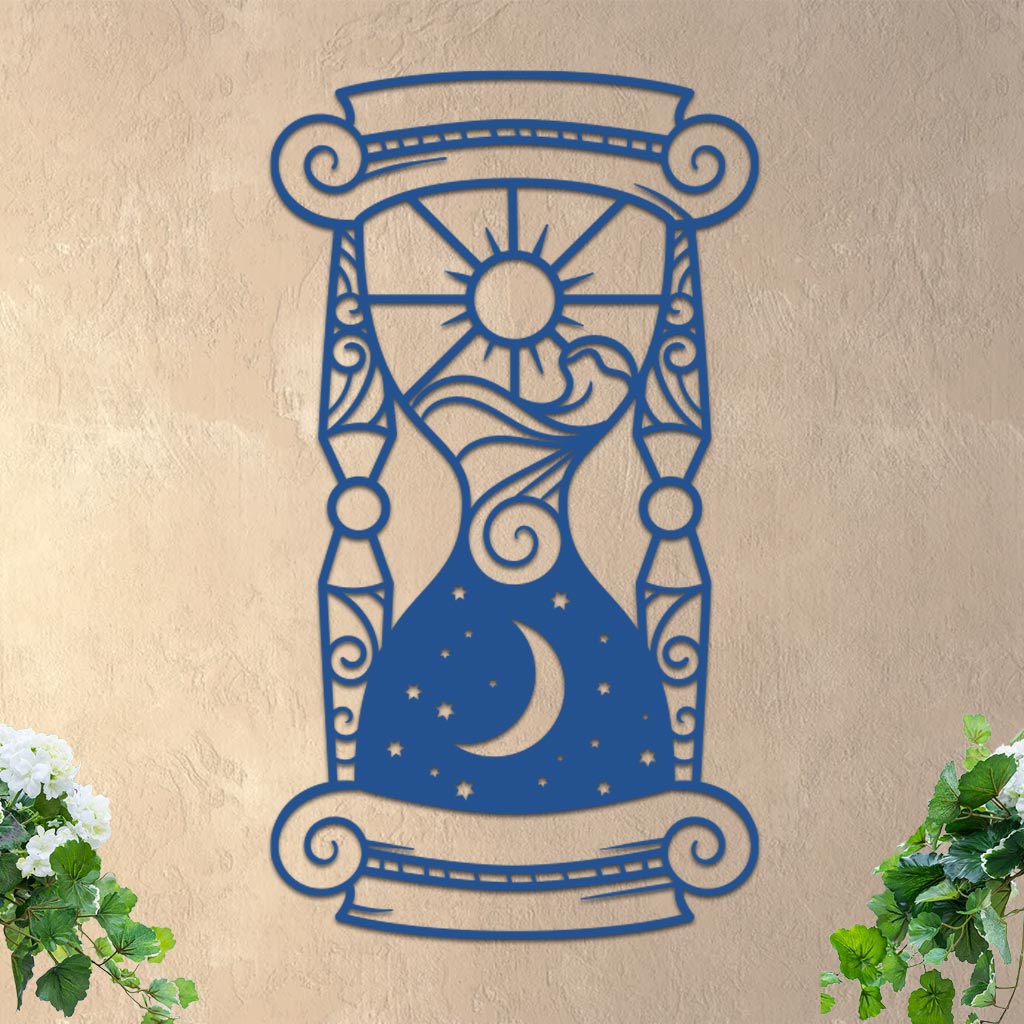Sun and Moon Hourglass Sign