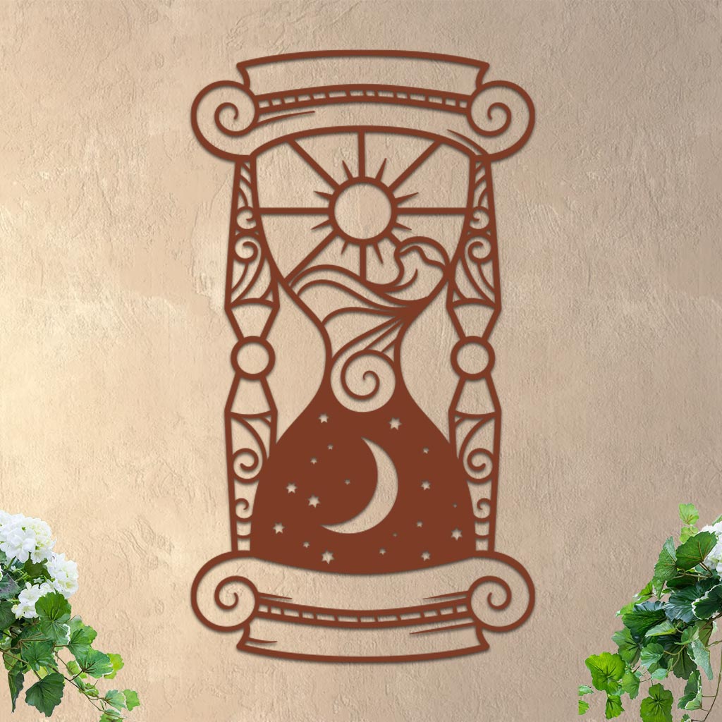 Sun and Moon Hourglass Sign