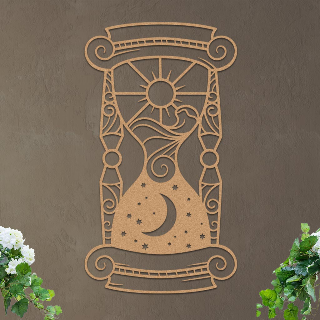 Sun and Moon Hourglass Sign