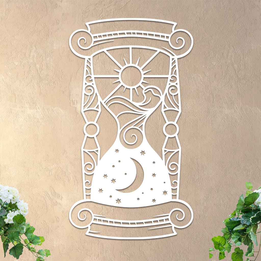 Sun and Moon Hourglass Sign
